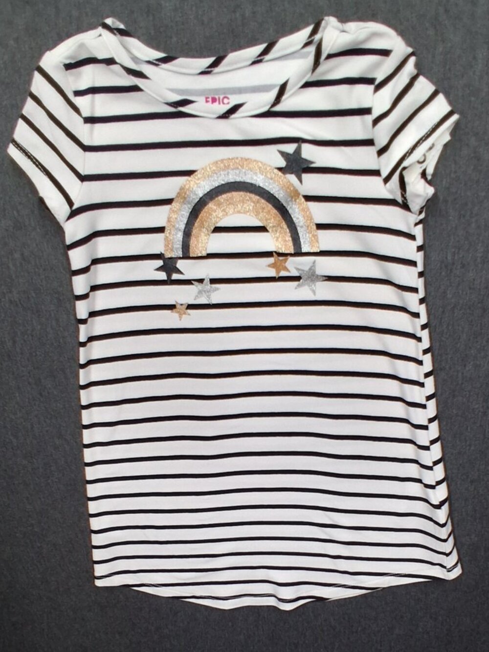 Toddler dress, Epic Threads, size 2t, black and white, new